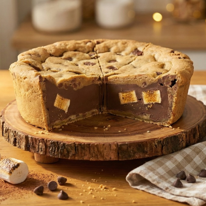 Cookie Pie on a display